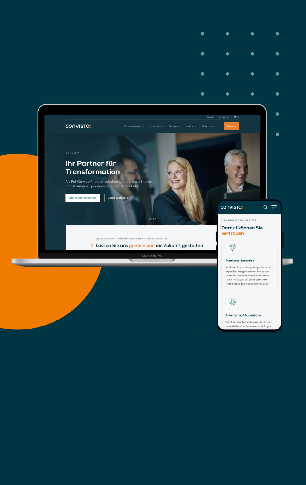 Corporate Website - Convista